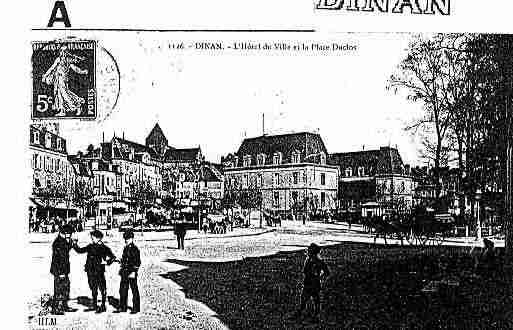 Ville de DINAN Carte postale ancienne